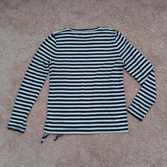 J.Crew Mercantile Striped Long Sleeve Top - Picture 2 of 5
